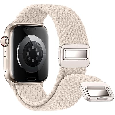 コンパチブル アップルウォッチ バンド Apple Watch バンド 磁気吸着式バックル 強力な磁石 サイズ調整が簡単 ナイロン素材 編み込み ソロループ 伸縮性 バンド 対応 Apple Watch Series Ultra SE 10 9 8 コンパチブル アップルウォッチ バンド Apple Watch バンド 磁気吸着式バックル 強力な磁石 サイズ調整が簡単 ナイロン素材 編み込み ソロループ 伸縮性 バンド 対応 Apple Watch Series Ultra SE 10 9 8