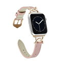 コンパチブル Apple Watch バンド レザー アップルウォッチ用のバンド 本革 レディース 柔らかい 38mm 40mm 41mm 49mm 46mm 45mm 44mm 42mm 交換ベルト Wacth Series 10/9/8/7/6/