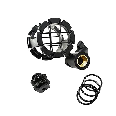 マイクショックマウント マイクホルダー カメラシューズとボンポール用 振動防止 角度調整可能 シューマウント付き マイクショックDSLR 装備ブランド色1モデル商品説明【商品概要】防振効果が高く、コンデンサーマイクは感度がいいため、周囲の振動による歯擦音や破裂音を低減することができます。直径が15〜40mmのミックスに対応します。ボアポール用3/8 "-16スレッドベースがあります。内部にコールドシュー(Cold Shoe)マウントが配置しています。多角度の調整は可能で、あなたの撮影ニーズを満たします。【商品説明】【商品詳細】商品種別：楽器・音響機器商品名：マイクショックマウント マイクホルダー カメラシューズとボンポール用 振動防止 角度調整可能 シューマウント付き マイクショックDSLR 装備製造元：商品番号：2017121823色：1【当店からの連絡】