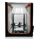 3Dプリンターエンクロージャー LEDランプバンド,保護カバー 暖かいエンクロージャ アルミ恒温材料 耐火性 保温 難燃性 Creality Ender 3 S...