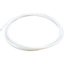 LUCKYBEE PTFEチューブ 3Dプリンター用 押出機用 内径2mm×外径4mm テフロンチューブ reprap (2m)