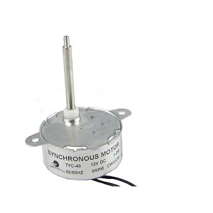 クリスマスの装飾のための TYC-40 DCの同期電動機12V 5RPM CW/CCWの小さいギヤ モーターシャフト4.6cm
