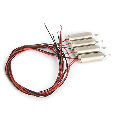 4Pcs コアレスモーター 振動モーター マイクロモーター ドローンRCヘリコプター DC 4.5V 31440RPM スピ..