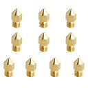 M6 3mm押出機ノズル3Dプリンター0.4mm / 0.016