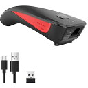 C990 Bluetooth 2D QRバーコードスキャナーワイヤレス互換、在庫用小型ポケットUSB 1D 2D QRコードスキャナー、タブレット用バーコードイメージリーダーiPhone iPad Android iOS PC POS(3)