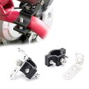 CLOWICSR 【Φ20〜Φ29mm】車 バイクに対応 作業灯 ステー ワークライト フォグランプ 取り付け用 ブラケット ステー パイプバンパー パイプに挟...