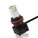 バイク用ledヘッドライト HS5 Hi/Lo LEDバルブ 三面発光 6500K AC/DC 12v対応 30W 取付簡単 冷却ファン付き 放熱性 長寿命
