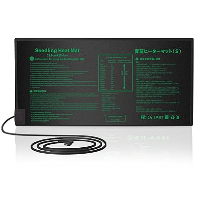 園芸発芽マット育苗器 ヒーターマット植物加熱用 育苗マット 園芸用ヒーターマット 温床関連 室内栽培 ..