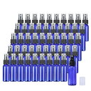 50個セット プレーボトル ハンドスプレー霧吹き 30ml 詰替ボトル 遮光 空容器 霧吹き ブルー