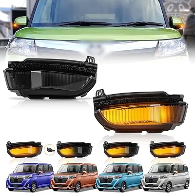 ライズ A200A A210A ミラーウインカー led シーケンシャル ルーミーカスタム タンク M900A M910A ロッ..
