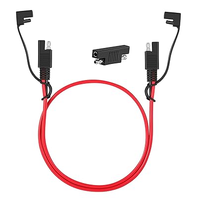 2 M SAE延長電源コード 16AWG SAE - SAE プラグ コード アダプタ コネクタ 延長ケーブル