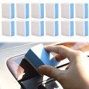 洗車スポンジ コンパウンドスポンジ【12個セット】塗り込み専用スポンジ 水垢落とし ウロコ取り 油膜取り 車 窓 ガラス 水垢 洗浄 お手入れ 研磨スポンジ 二層構造 再利用可能 吸水 速乾 羊毛フェルト 傷つかない 洗車用品