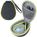 ハードトラベルケース AfterShokz Aeropex/TREKZ/OpenRun/OpenMove オープンイヤーワイヤレス骨伝導ヘッドフォン用 (イエロ...