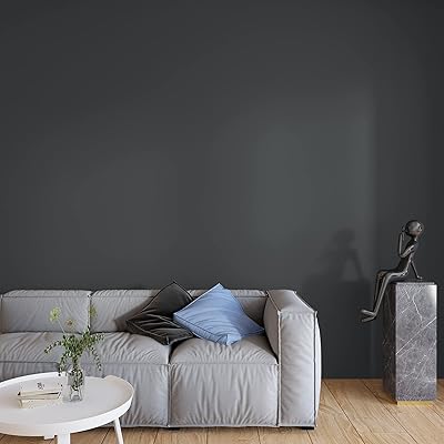 壁紙シール 壁紙 無地 リメイクシート グレー カッティングシート ふすま紙 幅40cmx長さ8m のり付き 貼りやすい 厚手 貼ってはがせる インテリア 壁飾り デコレーション 補修 リフォーム 壁飾り DIY おしゃれ 防水 防油 耐熱 リビング