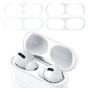 AirPods Pro 用 ダストガード 【2セット0.02mm 極薄】エアーポッズ Pro用 ガードカバー 故障防止 吸着 ほこり ゴミ 金属製 侵入防止 防...