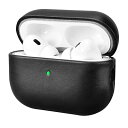 AirPods Pro 2 用 ケース 本革(2022年9月発売専用)落下防止 耐衝撃 保護ケース AirPods Pro2 レザーケース カバー 分離式 全面...