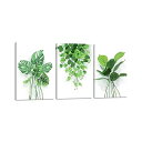 北欧 アートパネル 緑 葉 風景 ポスター 植物 風景画 幸運 玄関 絵画 お風呂 壁 風水 子供部屋 飾り絵 木枠付きの完成品 装飾 軽くて取り付けやすい (...