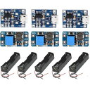 TP4056 リチウムイオン充電モジュール 1A Type-C搭載 3個入りMT3608 2A DC-DC 昇圧電源モジュール ブーストステップアップ 転換モジ...