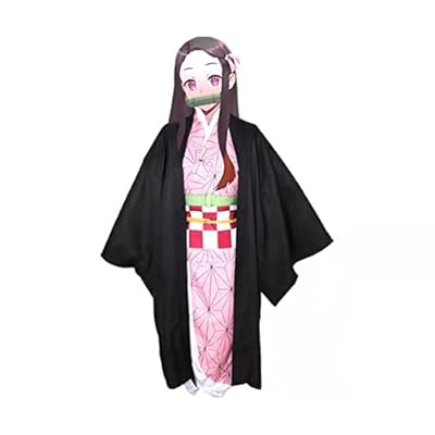 子供服 竈門禰豆子 ねずこ 子供用 コスプレ衣装 キッズ 変装 cosplay ハロウィン(120, 祢豆子)のサムネイル