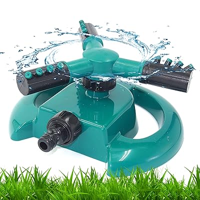 樂天商城 - 芝生スプリンクラー 360度 散水 散水機 庭用 自動回転式 360度回転 芝生 灌漑 角度調節可能 園芸 植物 ガーデニン, SQ3105