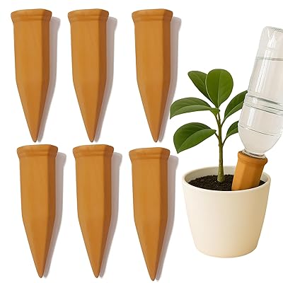 自動水やり 自動給水器 植物 水やり 自動 留守 自動水やり器 長期不在も安心 陶器 ペットボトル対応 挿..