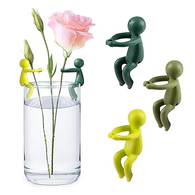 支柱 園芸 3個セット 観葉植物 支柱 花支え支柱 植物挿し木ホルダー植物サポート芽 かわいい植物サポート植物育種ステーション 観葉植物や花の支え 成長段階 植物倒れ防止 (3, 混合色)