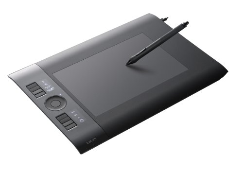 【中古】Wacom プロフェッショナルペンタブレット Mサイズ Photoshop Elements&Painter Essentials付属 Intuos4 PTK-640/K2