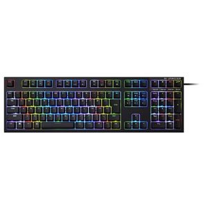 【中古】東プレ REALFORCE RGB JPモデル 112キーUSB日本語配列 1680万色バックライト機能/ON位置3段階調節機能搭載 ALL45g ブラック AEAX02