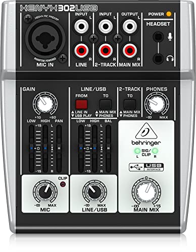 ����š�BEHRINGER �٥�󥬡� XENYX 302USB �ߥ�����