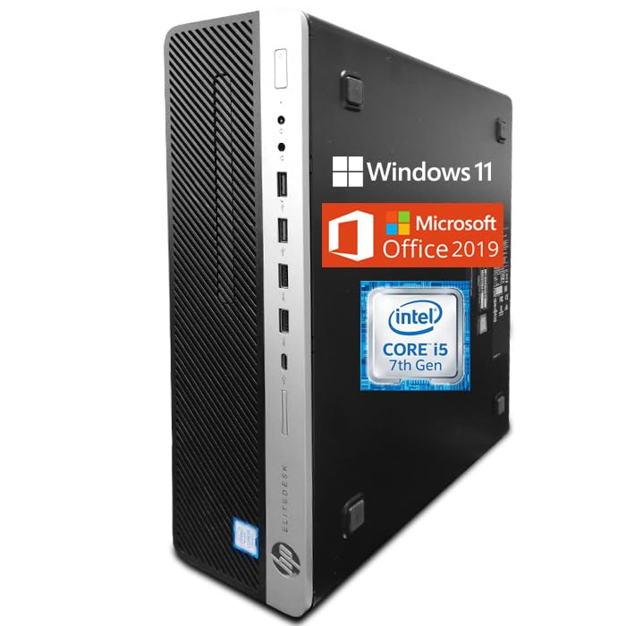 【中古】 HP デスクトップPC ProDesk600G3 Microsoft Office 2019(永続版)搭載/Windows 11 Pro/Core i5-7500 メモリ8GB 高速SSD:256GB 光学ドライブ(DVD)搭載 (整備済み品)