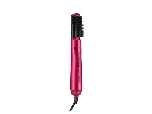 【中古】テスコム ヘアドライヤー カールドライヤー マイナスイオン 軽量 22mm ブラシ付き ラク抜きプラグ ピンクゴールド TC330A-N