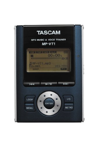 【中古】TASCAM メモリープレーヤー 携帯MP3プレーヤートレーナー機能内蔵 MP-VT1