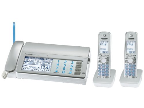 パナソニック おたっくす デジタルコードレスFAX 子機2台付き 1.9GHz DECT準拠方式 シルバー KX-PD701DW-S・「DECT※準拠方式」採用 ※DECT(Digital Enhanced Cordless Telecommunications)はETSI(欧州電気通信標準化機構)の商標で、世界で広く普及している無線通信方式のひとつです。Panasonicの製品はARIB(一般社団法人電波産業会)の標準規格「ARIB STD-T101」に準拠しています。・寸法(約) : 親機・高さ8.6×幅29.6×奥行19.1cm(受話器・突起部除く)、高さ25.6×幅29.6×奥行24.0cm(記録紙トレーオープン時、受話器・突起部除く)、子機・高さ17.5×幅4.8×奥行3.0cm、充電台・高さ4.7×幅7.3×奥行9.0cm・質量 : 親機・約2.4kg(お試し用インクフィルム10m装着時)、子機・約150g(電池パック含む)、充電台・約155g・付属品 : 受話器、受話器コード、電話機コード、お試し用インクフィルム(約10m)、コードレス子機、子機用電池パック、子機用電池カバー、子機充電台・送信原稿サイズ : 定型サイズA4~A5(最大・幅210mm×長さ500mm/最小・幅128mm×長さ128mm)ブランド: パナソニック(Panasonic)メーカー: パナソニック(Panasonic)型番: KX-PD701DW-SJAN: 4984824906129・中古品のため使用に影響ない程度の使用感・経年劣化（傷、汚れなど）がある場合がございます。 ・商品画像はイメージとなりますので、実際の商品内容やコンディションは異なる場合がございます。 ・特典・付属品・パッケージ・プロダクトコード・ダウンロードコード等は付属していない場合がございます。 ・画像はイメージですので画像の通りではないこともございます。各種ビデオデッキやプレーヤーのリモコン等は付属してない場合もございます。 商品タイトルに記載があっても版の付属品、特典、ダウンロードコードなどは無い場合もございます。 ・商品名に「レンタル落ち 」と記載されている商品につきましてはディスクやジャケットに管理シール（値札・セキュリティータグ・バーコード等含みます）が貼付されている場合がございます。ディスクの再生に支障の無い程度の傷やジャケットに傷みが見られる場合がありますので予めご了承ください。 ・当店ではすり替え対策店として、すり替え防止のためシリアルナンバーを控えております。 ・お客様都合によるご注文後のキャンセル・返品はお受けしておりませんのでご了承下さい。 ・ご質問等につきましてはメッセージまたはメールにてお願い致します。 ご注文からお届けまでの流れ 1.ご注文は24時間受け付けております。 2.ご注文・ご決済後、自動注文確認メールが送信されます。 3.商品の検品と梱包を行います。商品に万が一不具合などが発見されました場合にはお問合せフォーム等にてご連絡させていただきます。 4.お届けまで3-5営業日程度で発送され、発送完了後に出荷完了メールにてご連絡致します。お届け日の指定を設定しないことで最短発送となります。