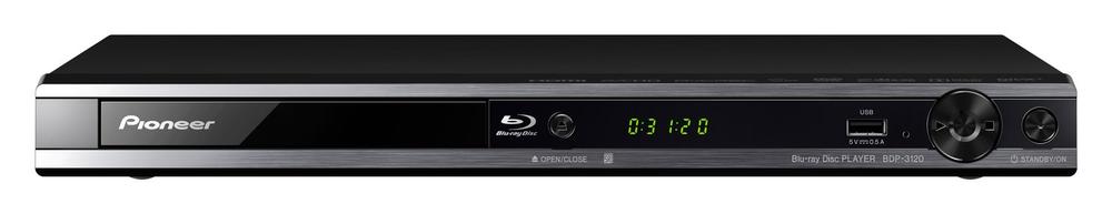  DVD Player - 【中古】Pioneer ブルーレイディスクプレーヤー ホワイト BDP-3120-W