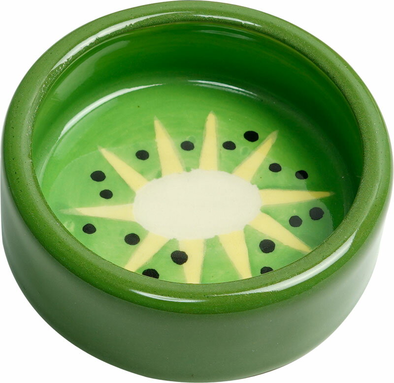 送料無料 | かわいい小動物用食器　フルーツのおさら　キウイ