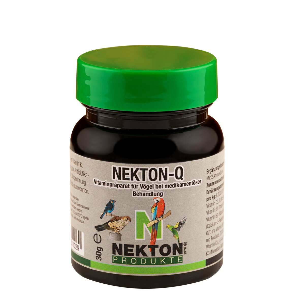 送料無料 | ネクトンQ（NEKTON Q ） 30g 鳥類総合ビタミン剤