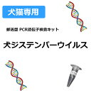 送料無料 | (一般タイプ)【ペット用遺伝子検査】犬猫の遺伝子検査キット　犬ジステンパーウイルス（CDV）　D1