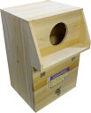 送料無料 木製巣箱 NPFエクセル オカメインコ 中型インコ用巣箱 小鳥 インコの巣箱