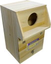 送料無料 | 木製巣箱 NPFエクセル オカメインコ・中型インコ用巣箱 小鳥・インコの巣箱