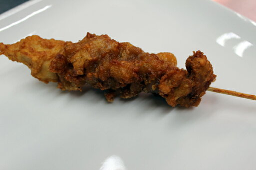 【からあげ】ハラミ串から揚げこってり唐揚げ 5本入【冷蔵】 【からあげ】ハラミ串から揚げこってり唐揚げ 5本入【冷蔵】