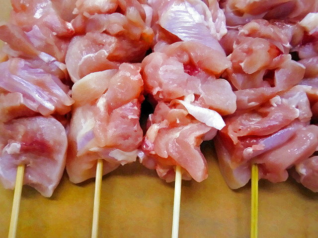 朝引きやわらかもも串(生串) 【焼き鳥】【やきとり】