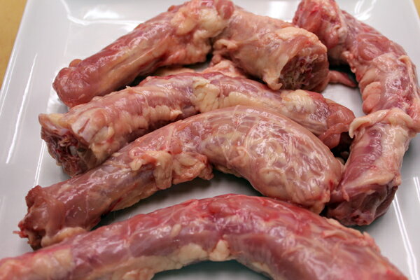 ネック(neck)骨付き 肉付首のみ 5本入 約400g【1本約80g】 2