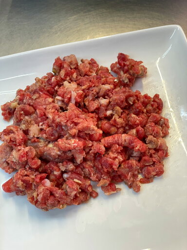 ずりのあらびきミンチ300g(mince)【鳥取県産】 ずりのあらびきミンチ300g(mince)【鳥取県産】