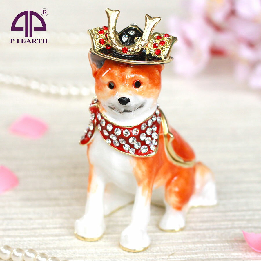 【正規品】 ジュエリーボックス ふくと兜 ピィアース 宝石箱 置物 小物入れ アクセサリーケース 五月人形 卒業 入学 可愛い クリスマス 新生活 ギフト 母の...