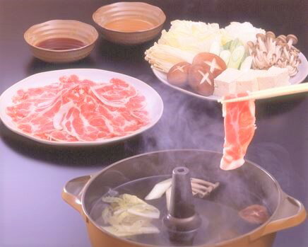 【期間限定 ポイント還元中】 送料無料 鹿児島 「南州農場」 黒豚ロースしゃぶしゃぶセット 黒豚ロース肉200g×1、150g×2、ポン酢50g×4