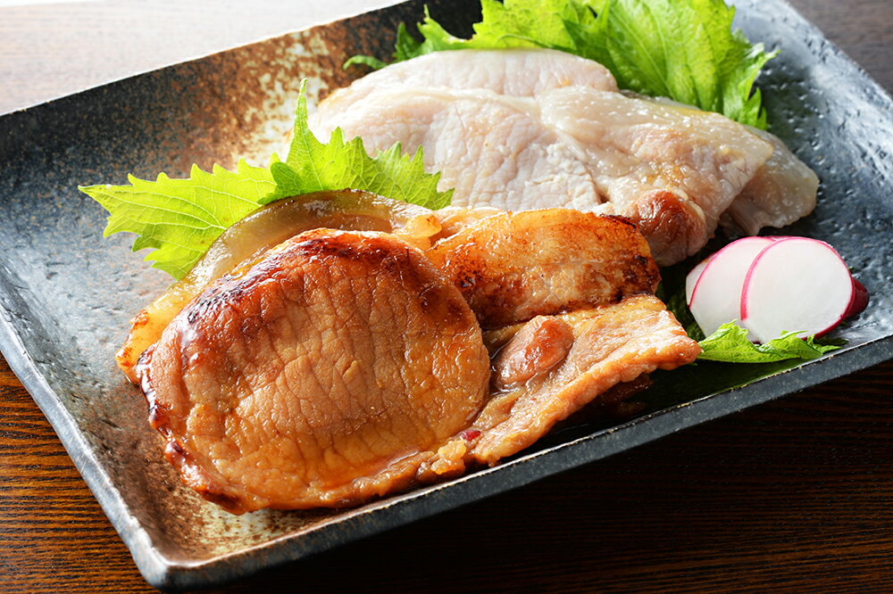 【期間限定 ポイント還元中】 送料無料 北海道 「札幌バルナバフーズ」 北海道産豚ロース2種セット 北海道産豚ロース塩麹漬け90g×3、北海道産豚ロース味噌漬け90g×3 お取り寄せ ギフト 詰合せ セット グルメ