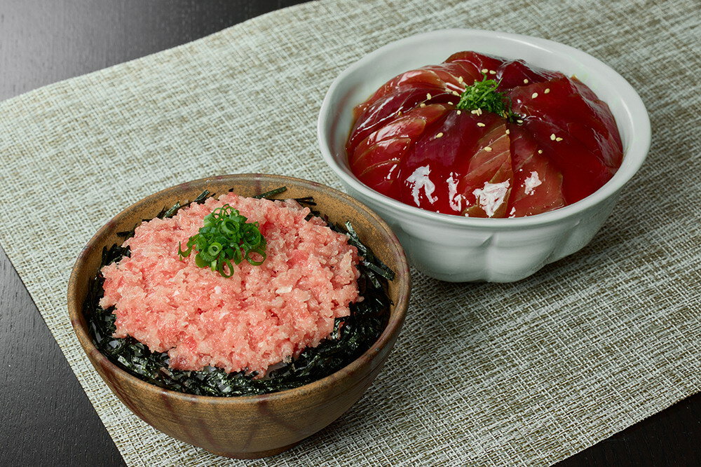 【期間限定 ポイント還元中】 送料無料 神奈川 「三浦三崎」 ネギトロ丼の具&漬け鮪丼の具セット 漬け鮪100g×3、目鉢鮪すきみ100g×3 お取り寄せ ギフト 詰合せ セット グルメ