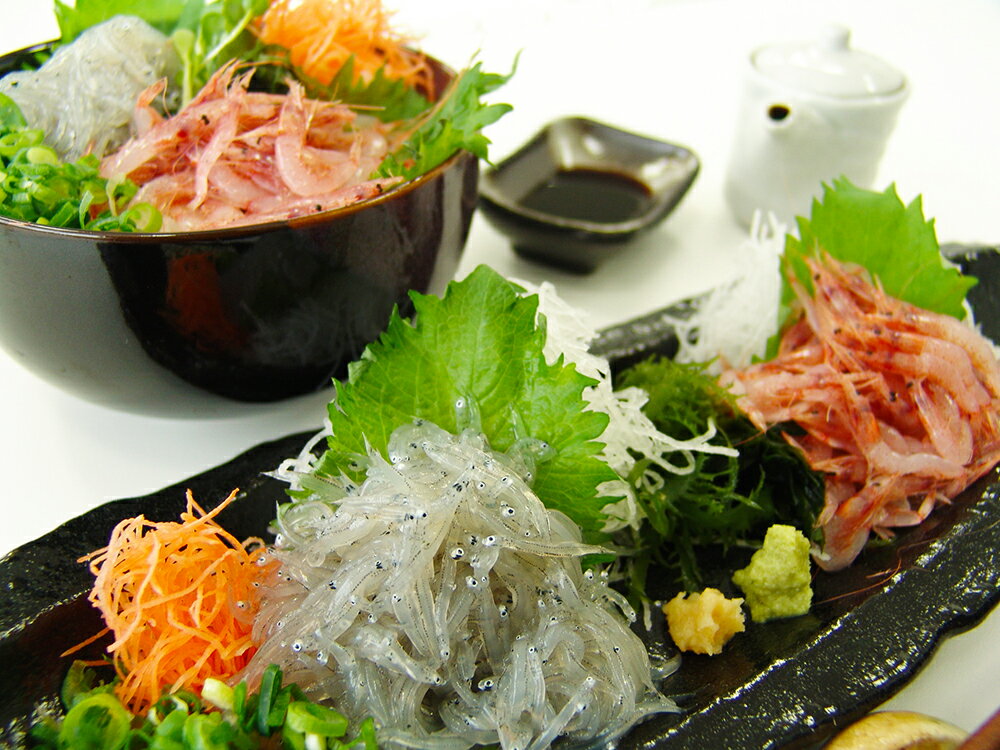 【期間限定 ポイント還元中】 送料無料 静岡 「石原水産」 駿河湾産 生桜えび&生しらすセット 生桜えび160g、生しらす200g×各1 お取り寄せ ギフト 詰合せ セット グルメ
