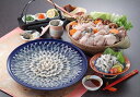 【期間限定 ポイント還元中】 送料無料 トラフグ三昧料理セット 養殖トラフグ刺身70g(プラ皿)、養殖トラフグ゛ちり250g、養殖トラフグ皮30g、ひれ3枚、ポ...