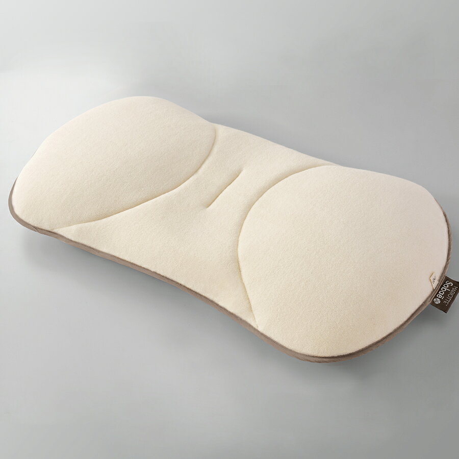 MARIOTTE Sobae （やさしい眠りを追求した蕎麦枕）マリオット ソバエ 約70×40cm そばがら 日本製 洗える 低め 低い 薄い 薄型 蕎麦殻 そば殻 そばから ストレートネック 首 頸椎 仰向け 横向き 夏 吸湿 清涼感 清潔 寝返りしやすい 高耐久 ワイド 幅広 横長 洗濯可能 (2)